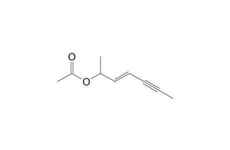 2-Acetoxy-3-hepten-5-yne