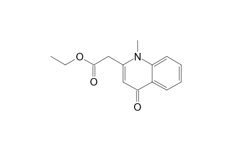 1,4-dihydro-1-methyl-4-oxo-2-quinolineacetic acid, ethyl ester