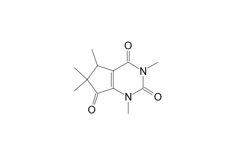 6,7-Dihydro-1,3,5,6,6-pentamethyl-1H-cyclopenta-pyrimidine-2,4,7(3H,5H)-trione