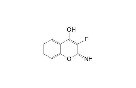 3-Fluoro-4-hydroxy-2-iminocoumarin