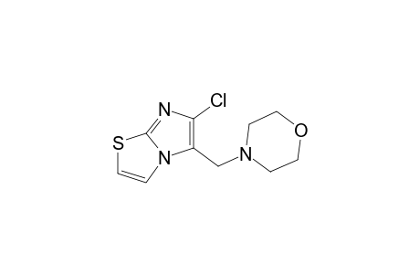 6-chloro-5-(morpholinomethyl)imidazo[2,1-b]thiazole