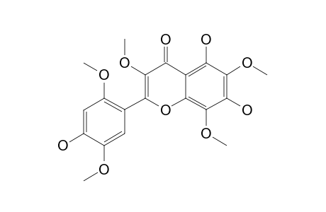 5,7,4'-TRIHYDROXY-3,6,8,2',5'-PENTAMETHOXYFLAVONE