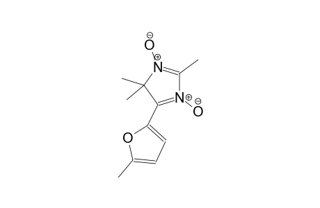 4H-imidazole, 2,4,4-trimethyl-5-(5-methyl-2-furanyl)-, 1,3-dioxide