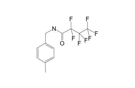 4-Methylbenzylamine,N-heptafluorobutyryl-