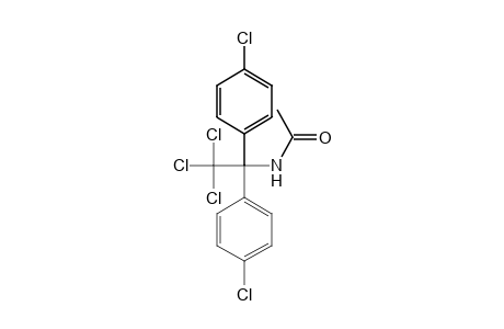 N-[1,1-bis(p-chlorophenyl)-2,2,2-trichloroethyl]acetamide