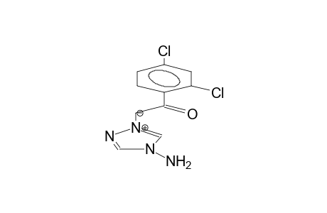 4-AMINO-1-(2,4-DICHLOROPHENACYL)-1,2,4-TRIAZOLIUM-N-YLIDE