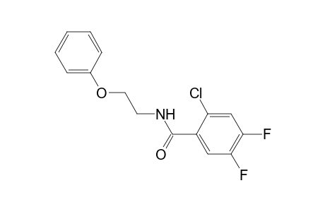 2-Chloro-4,5-difluoro-N-(2-phenoxy-ethyl)-benzamide