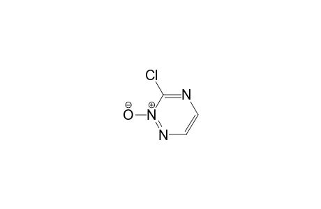 1,2,4-Triazine, 3-chloro-, 2-oxide