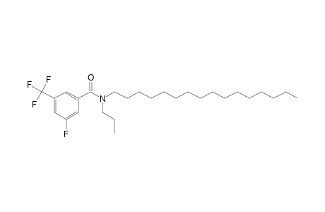 Benzamide, 3-fluoro-5-trifluoromethyl-N-propyl-N-hexadecyl-