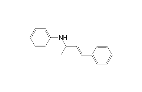 N-[(E)-1-methyl-3-phenyl-allyl]aniline