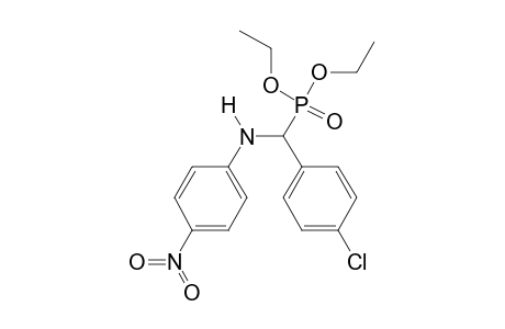 Diethyl 4-chloro-a-(4-nitroanilino)benzylphosphonate