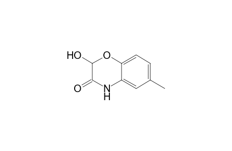 2H-1,4-Benzoxazin-3(4H)-one, 2-hydroxy-6-methyl-