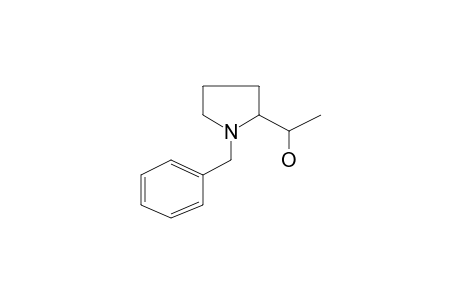 Pyrrolidine, 1-benzyl-2-(1-hydroxyethyl)-, (R or S)