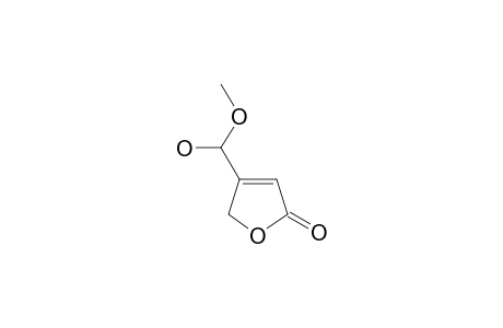 4-(hydroxy-methoxymethyl)-5H-furan-2-one