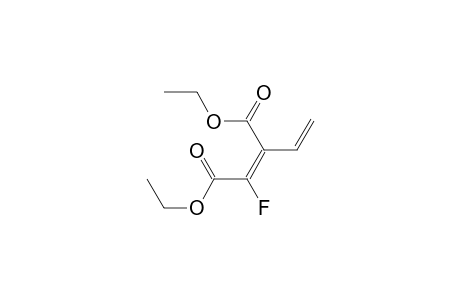 (E)-2-ethenyl-3-fluoro-2-butenedioic acid diethyl ester