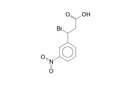 3-Bromo-3-(3-nitrophenyl)propanoic acid