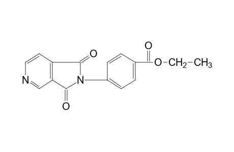 p-(3,4-pyridinedicarboximido)benzoic acid, ethyl ester