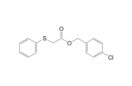 (Phenylthio)acetic acid, (4-chlorophenyl)methyl ester