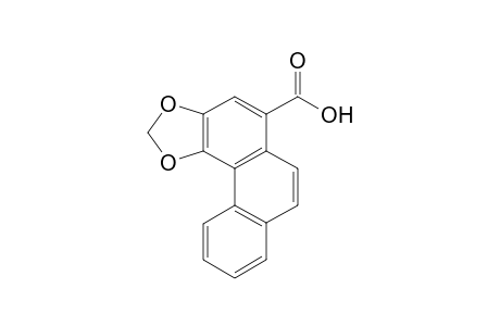 Demethylaristofolin-E;3,4-methylenedioxyphenanthrene-1-carboxylic-acid