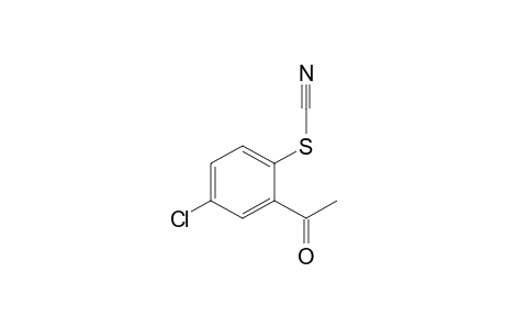 THIOCYANIC ACID, 2-ACETYL-4-CHLOROPHENYL ESTER