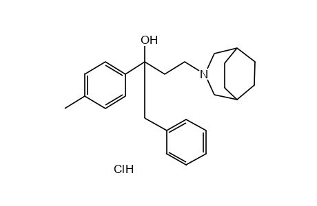 alpha-BENZYL-alpha-p-TOLYL-3-AZABICYCLO[3.2.2]NONANE-3-PROPANOL, HYDROCHLORIDE