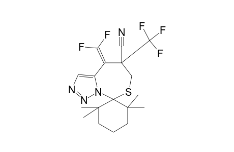 #21C;4'-(DIFLUOROMETHYLENE)-2,2,6,6-TETRAMETHYL-5-(TRIFLUOROMETHYL)-SPIRO-[CYCLOHEXANE-1,8'-[4H,8H]-[1,2,3]-TRIAZOLO-[1,5-C]-[1,3]-THIAZEPANE]-5'-CARBONITRILE