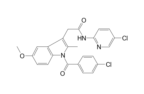 1H-indole-3-acetamide, 1-(4-chlorobenzoyl)-N-(5-chloro-2-pyridinyl)-5-methoxy-2-methyl-