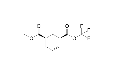 (cis)-3-[Trifluoromethoxycarbonyl]-5-(methoxycarbonyl)-1-cyclohexene