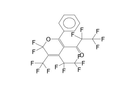 5-PENTAFLUOROPROPANOYL-6-PHENYL-2,2-DIFLUORO-3-TRIFLUOROMETHYL-4-PENTAFLUOROETHYL-2H-PYRAN