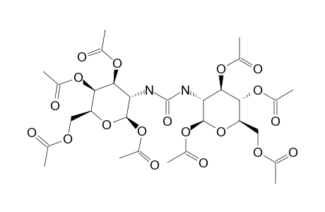 N-(1,3,4,6-TETRA-O-ACETYL-2-DEOXY-BETA-D-GALACTOPYRANOS-2-YL)-N'-(1,3,4,6-TETRA-O-ACETYL-2-DEOXY-BETA-D-GLUCOPYRANOS-2-YL)-UREA
