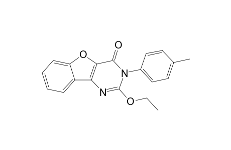 2-Ethoxy-3-(4'-methylphenyl)benzofuro[3,2-d]pyrimidin-4(3H)-one