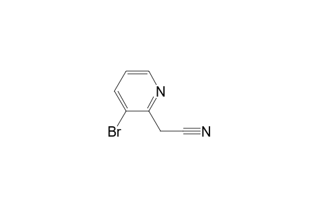 2-(3-bromopyridin-2-yl)acetonitrile