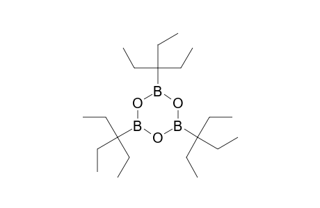 Boroxin, tris(triethylmethyl)-