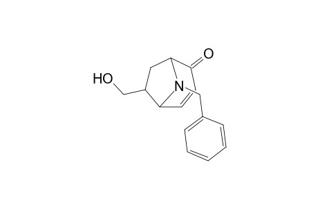 8-Benzyl-6-exo-(hydroxymethyl)-8-azabicyclo[3.2.1]oct-3-en-2-one