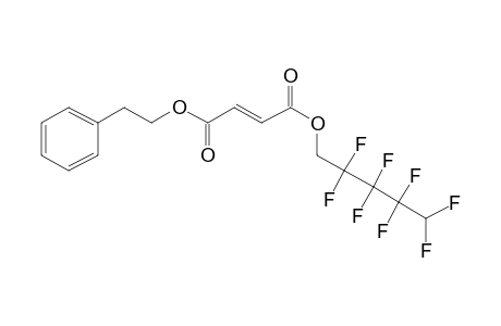 Fumaric acid, 2-phenethyl 2,2,3,3,4,4,5,5-octafluoropentyl ester