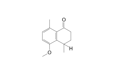 3,4-dihydro-4,8-dimethyl-5-methoxy-1(2H)-naphthalenone