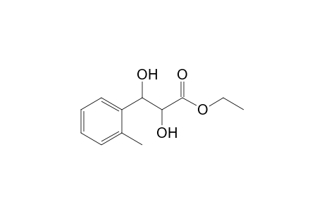 (+-)-anti-Ethyl 2,3-Dihydroxy-3-(o-methylphenyl)propanoate