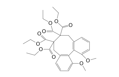 Tetraethyl 1,12-Dimethoxy-5,6,7,8-tetrahydrodibenzo[a,c]cyclooctene-6,6,7,7-tetracarboxylate