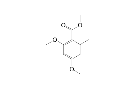 Benzoic acid, 2,4-dimethoxy-6-methyl-, methyl ester