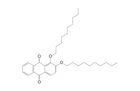 1,2-DI-N-DECYLOXY-9,10-ANTHRAQUINONE