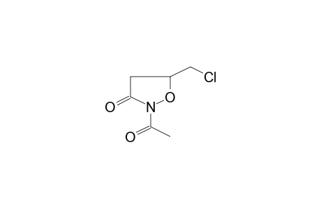 2-Acetyl-5-chloromethyl-isoxazolidin-3-one