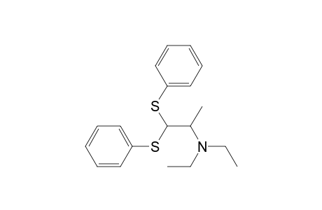 diethyl-[1-methyl-2,2-bis(phenylthio)ethyl]amine
