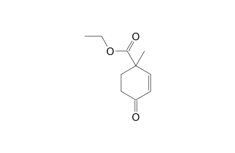 1-METHYL-4-OXO-2-CYCLOHEXEN-1-CARBONSAEURE-ETHYLESTER