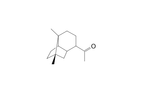 1-((S)-1,7a-Dimethyl-octahydro-1,4-methano-inden-5-yl)-ethanone