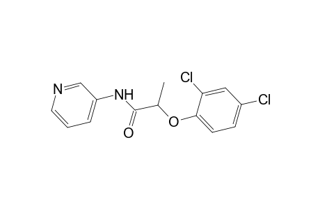 2-(2,4-dichlorophenoxy)-N-(3-pyridinyl)propanamide
