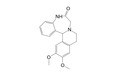 8,9-Dimethoxy-1,2,3,5,6,10b-hexahydrobenzo[5,6][1,4]diazepino[7,1-a]isoquinolin-2-one