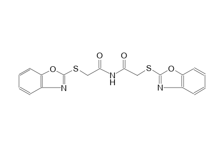 acetamide, 2-(2-benzoxazolylthio)-N-[2-(2-benzoxazolylthio)acetyl]-