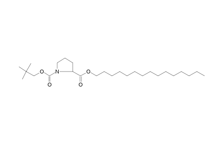 D-Proline, N-neopentyloxycarbonyl-, pentadecyl ester