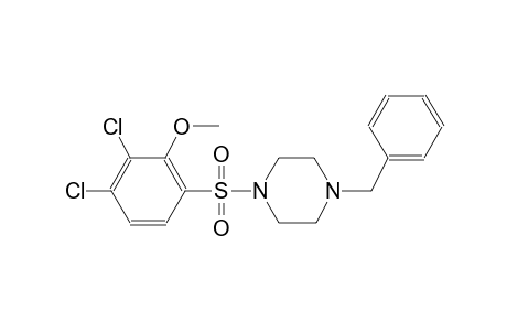 piperazine, 1-[(3,4-dichloro-2-methoxyphenyl)sulfonyl]-4-(phenylmethyl)-