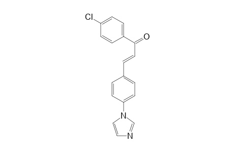 1-(4-Chlorophenyl)-3-[4-(1H-imidazol-1-yl)phenyl]prop-2-en-1-one